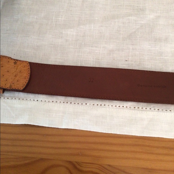 Ralph Lauren Genuine Ostrich Belt - Picture 11 of 13